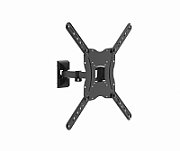 Suport perete LCD/LED Serioux, TV3101X, 32 -70 , Mobil, VESA max 600x400, Tilt -15 / +5 °, Swivel 180° , max 30Kg, distanta de la perete 60-215mm,nivela cu bula, culoare negru