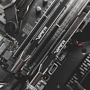 Memorie Patriot Viper Steel 8 GB DDR4 3000 MHz CL16, XMP 2.0, Gri-negru