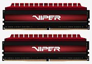 Memorie Patriot Viper 4 32 GB DDR4 3200 MHz CL16, kit 2 x 16 GB, XMP 2.0, Rosu-negru