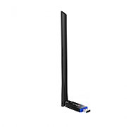 Tenda AC650 Dual-band Wireless USB Adapter, U10 Interface: USB2.0 1* 6dBi external detachable antenna Standard and Protocol: IEEE802.11b,IEEE 802.11g, IEEE 802.11n, IEEE 802.11a,IEEE 802.11ac, 5 GHz 433Mbps, 2.4 GHz 200Mbps.