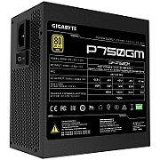 SURSA SURSA GIGABYTE , 750 W, modulara, ATX 12V 2.31, fan 120 mm x 1, 80 Plus Gold,  GP-P750GM  (include TV 1.5 lei)