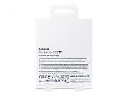 SAMSUNG Portable SSD T7 500GB extern USB 3.2 Gen 2 metallic red