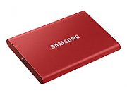 SAMSUNG Portable SSD T7 500GB extern USB 3.2 Gen 2 metallic red