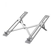 Suport laptop Serioux, SRXNCPU6, material aluminiu, dimensiune deschisă: 197x255x4mm,dimensiune pliată: 60 x 250 x 4mm, grosime: 4mm, greutate: 182g, dimensiune compatibilă:  până la 15.6  , culoare argintiu, 5 unghiuri ajustabile