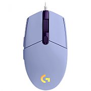MOUSE LOGITECH,  G102 LIGHTSYNC , gaming, cu fir, USB, optic, 8000 dpi, butoane/scroll 6/1, iluminare, butoane programabile, violet,  910-005854  (include TV 0.15 lei)