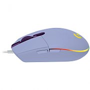 MOUSE LOGITECH,  G102 LIGHTSYNC , gaming, cu fir, USB, optic, 8000 dpi, butoane/scroll 6/1, iluminare, butoane programabile, violet,  910-005854  (include TV 0.15 lei)