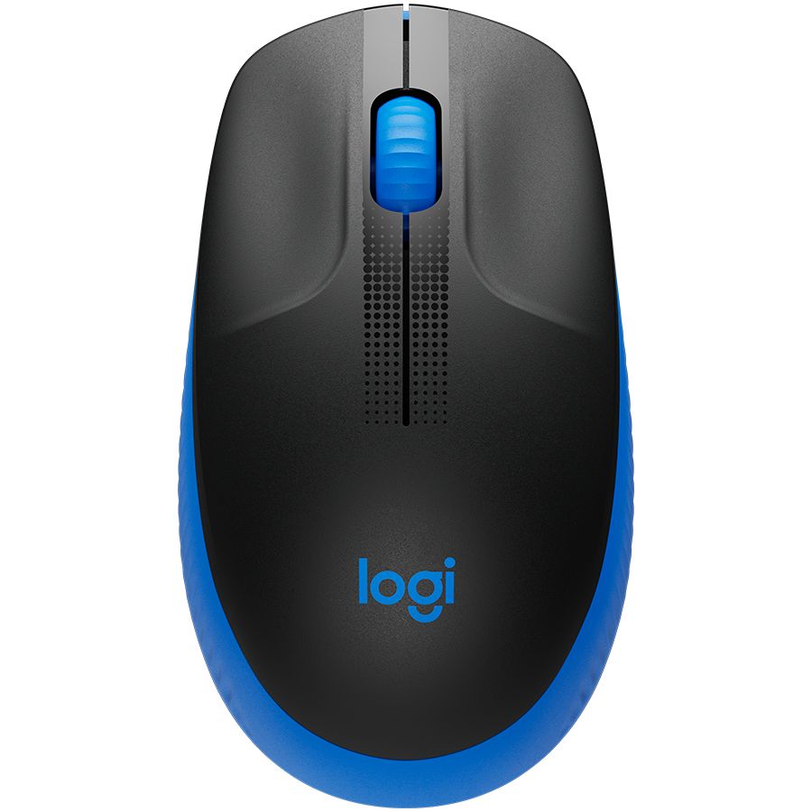 LOGITECH M190 Full-size wireless mouse - BLUE - EMEA