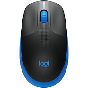 LOGITECH M190 Full-size wireless mouse - BLUE - EMEA
