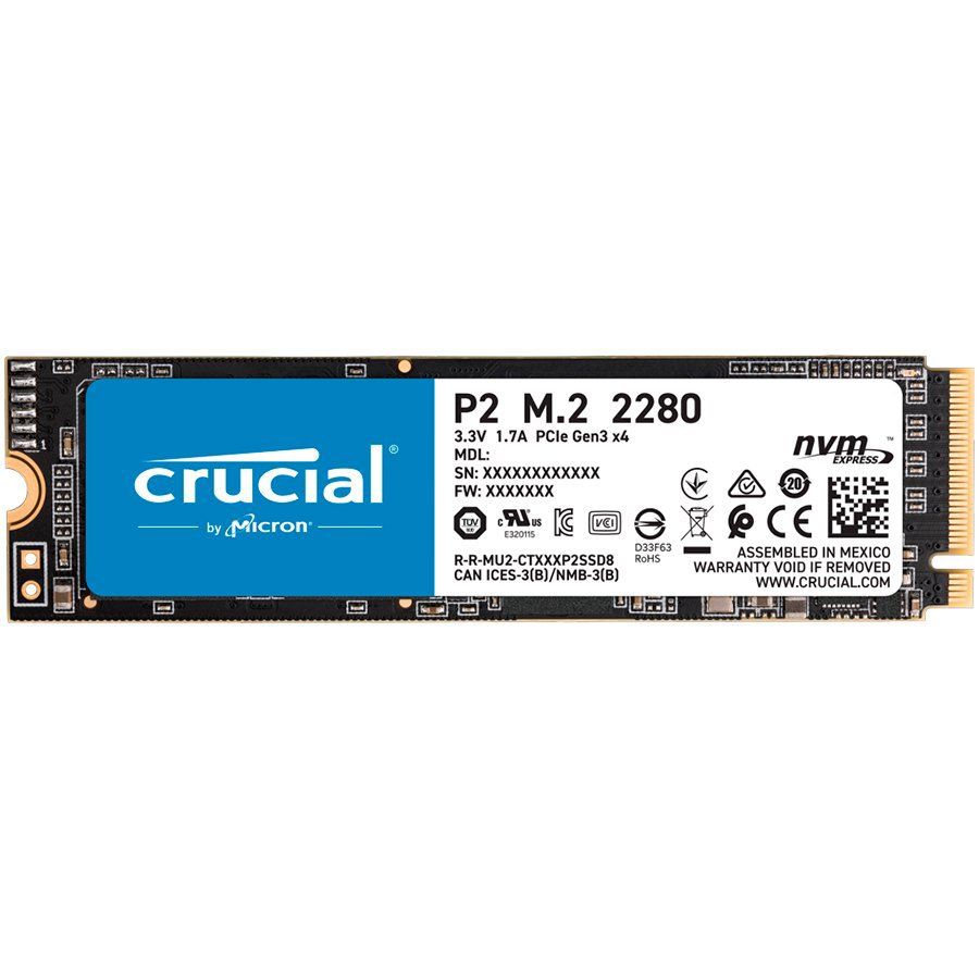 Crucial Crucial P2 M.2 1000 GB PCI Express 3.0 NVMe