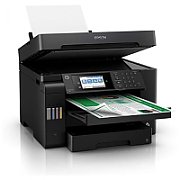 Imprimanta multifunctionala inkjet ciss color Epson L6550, A4, duplex, ADF, USB 2.0, Wi-Fi, 32 ppm negru, 22 ppm color