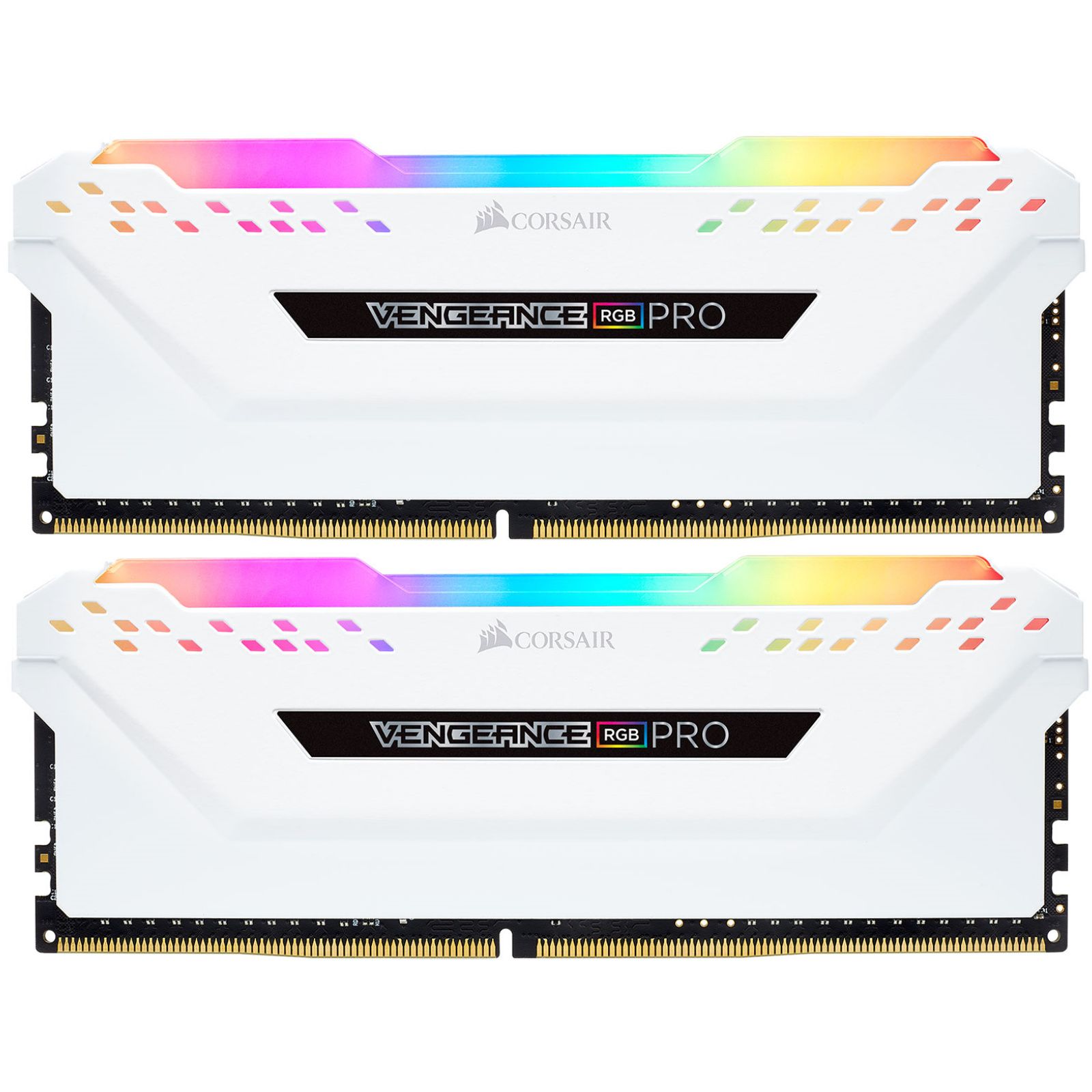 Memorie Corsair Vengeance PRO 16 GB DDR4 3200 MHz CL16, kit 2 x 8 GB, XMP 2.0, Alb, RGB