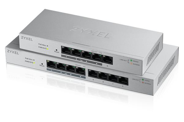 Switch Zyxel GS1200-8HPV2-EU0101F, 8 porturi 10/100/1000 Mbps