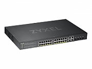 Switch Zyxel GS192024HPV2-EU0101F, 24 porturi 10/100/1000 Mbps
