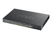 Switch Zyxel GS192024HPV2-EU0101F, 24 porturi 10/100/1000 Mbps
