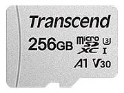 TRANSCEND TS256GUSD300S-A Transcend microSDXC USD300S 256GB CL10 UHS-I U3 pana la 95MB/S cu adaptor