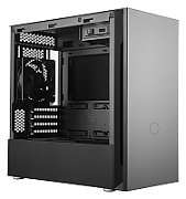 CARCASA Cooler Master, Mini Tower, mATX,  Silencio S400 , fara sursa, sticla securizata, 2 x fan, USB 3.0 x 2, Jack 3.5mm x 1, card reader, mesh ,  MCS-S400-KG5N-S00 