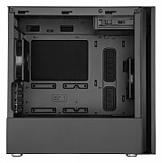 CARCASA Cooler Master, Mini Tower, mATX,  Silencio S400 , fara sursa, sticla securizata, 2 x fan, USB 3.0 x 2, Jack 3.5mm x 1, card reader, mesh ,  MCS-S400-KG5N-S00 