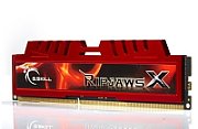 Memorie G.Skill RipjawsX 16 GB DDR3 1600 MHz CL10, kit 2 x 8 GB, XMP, Rosu-negru