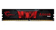 Memorie G.Skill Aegis 32 GB DDR4 3200 MHz CL16, kit 4 x 8 GB, XMP 2.0, Negru-rosu