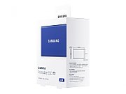 Samsung SAMSUNG Portable SSD T7 2TB external USB 3.2 Gen 2 indigo blue