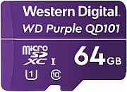WD Purple 64GB Surveillance microSD XC Class - 10 UHS 1
