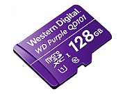 WD Purple 128GB Surveillance microSD XC Class - 10 UHS 1