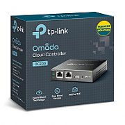 TP-LINK Tp-Link Omada Cloud Controller, OC200 Interface: 2 × 10/100Mbps Ethernet Port, 1× USB 2.0 Port for configuration backup, 1× Micro USB Port for power Power Supply: 802.3af/at PoE or Micro USB（DC 5V/1A） Power Consumption: 5W