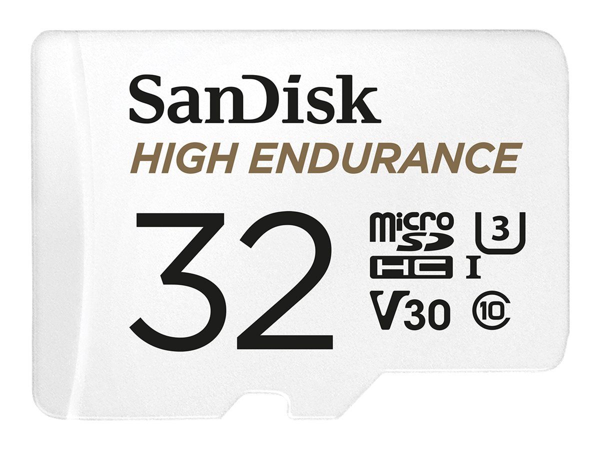 SanDisk High Endurance memory card 32 GB MicroSDHC UHS-I Class 10