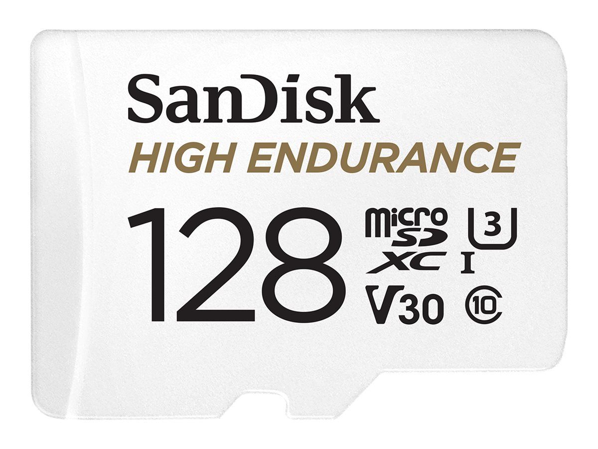 SanDisk High Endurance memory card 128 GB MicroSDXC UHS-I Class 10