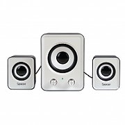 BOXE SPACER 2.1, RMS:  11W (2 x 3W + 5W), control volum, USB power, black &ampamp white,  SPB-807    (include TV 1.5 lei)