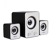 BOXE SPACER 2.1, RMS:  11W (2 x 3W + 5W), control volum, USB power, black &ampamp white,  SPB-807    (include TV 1.5 lei)