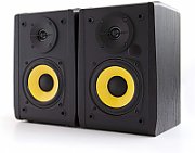 BOXE EDIFIER 2.0, RMS:  24W (2 x 12W), bluetooth, volum, bass, conectare simultana cu 2 echipamente BT, 220V alimentare, black  R1010BT-BK  (include TV 8 lei)