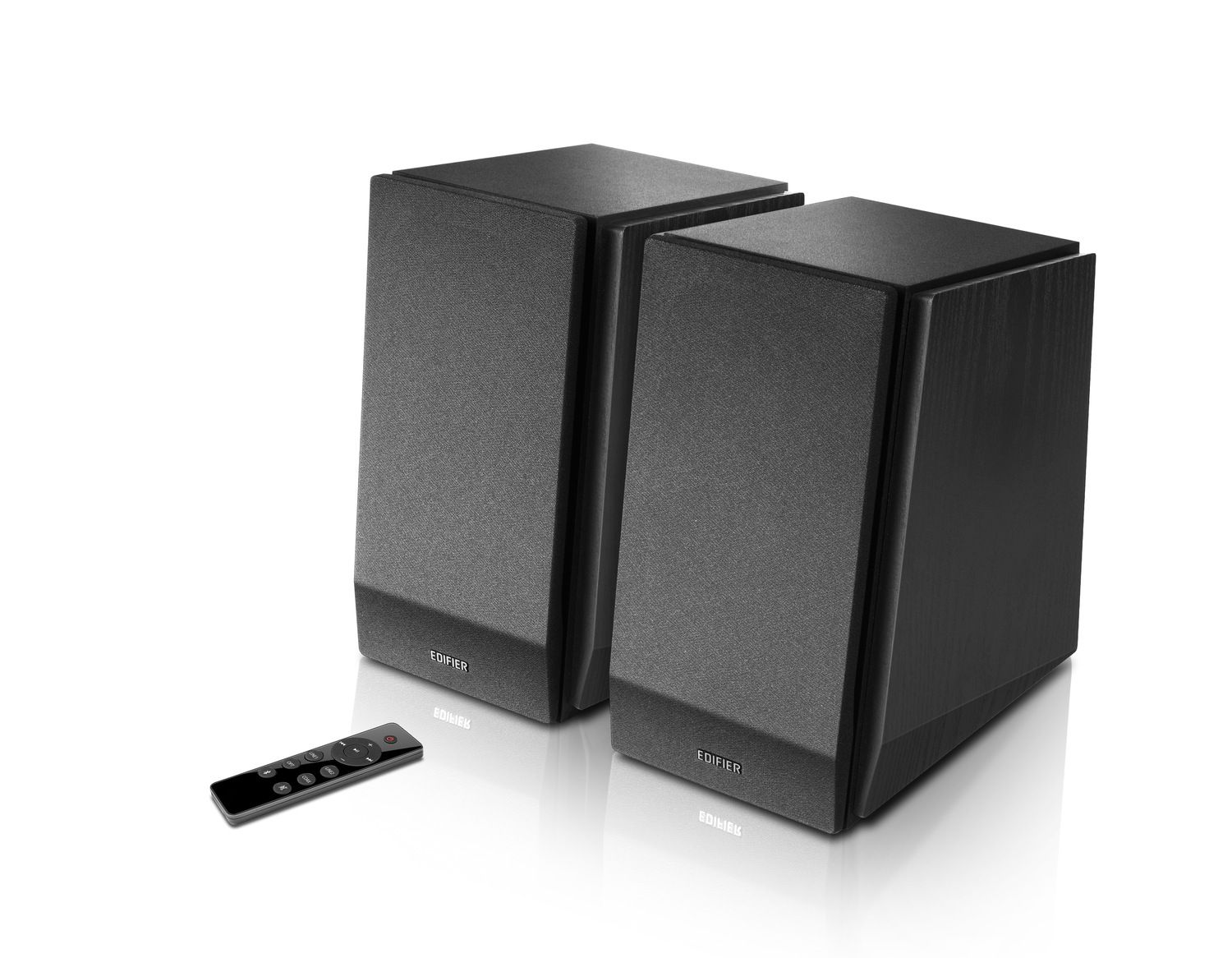 BOXE EDIFIER 2.0, RMS:  70W (2 x 16W, 2 x 19W), bluetooth telecomanda wireless, volum, bass, treble, optical, coaxial, matte-black,  R1855DB-MB   (include TV 8 lei)