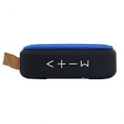 BOXA SPACER portabila bluetooth, POCKET-BLU, RMS:  3W, control volum, acumulator 520mAh, timp de functionare pana la 5 ore, distanta de functionare pana la 10m, incarcare USB, BLUE,  SPB-POCKET-BLU   (include TV 0.15 lei)