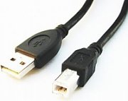 Gembird 1.8m USB 2.0 A/B M USB cable USB A USB B Black