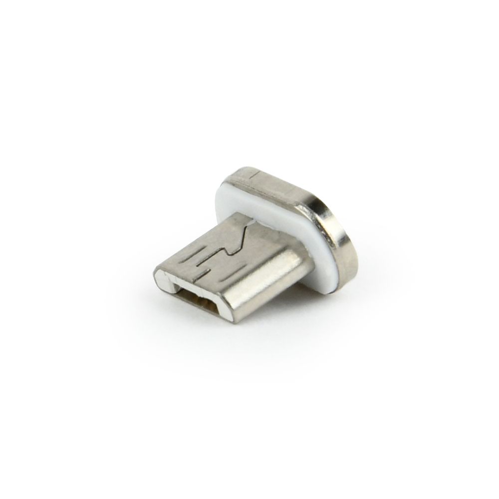 CAP MAGNETIC pt. cablu GEMBIRD, USB 2.0, Micro-USB (T), alb,  CC-USB2-AMLM-mUM 
