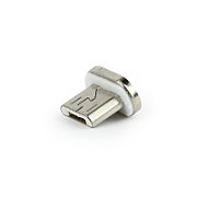 CAP MAGNETIC pt. cablu GEMBIRD, USB 2.0, Micro-USB (T), alb,  CC-USB2-AMLM-mUM 