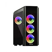 CARCASA CHIEFTEC, Middle Tower, ATX,  SCORPION 3 , fara sursa, sticla securizata, 4 x fan, USB 2.0 x 1, USB 3.0 x 2, Jack 3.5mm x 2, mesh, fan controller (inclusiv RGB),  GL-03B-OP 