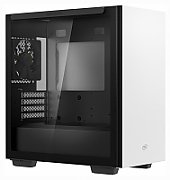 CARCASA DEEP COOL, Middle Tower, mATX,  MACUBE 110 WH , fara sursa, sticla securizata, 1 x fan, USB 3.0 x 2, Jack 3.5mm, mesh ,  R-MACUBE110-WHNGM1N-G-1 