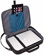GEANTA CASE LOGIC, pt. notebook de max. 15.6 inch, 1 compartiment, buzunar frontal, waterproof, poliester, negru,  VNCI-215 BLACK 