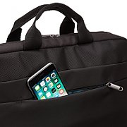 GEANTA CASE LOGIC, pt. notebook de max. 17.3 inch, 1 compartiment, buzunar frontal x 2, waterproof, poliester, negru,  ADVA-117 BLACK 