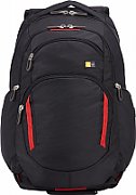 RUCSAC CASE LOGIC, pt. notebook de max. 16 inch, 1 compartiment, buzunar frontal x 2 | buzunar lateral x 2, waterproof, poliester, negru,  DLBP-116 BLACK 