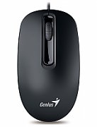 MOUSE Genius,  Micro Traveler V2 , PC sau NB, cu fir, USB, optic, 1200 dpi, butoane/scroll 3/1, , negru,  31010125100  (include TV 0.15 lei)