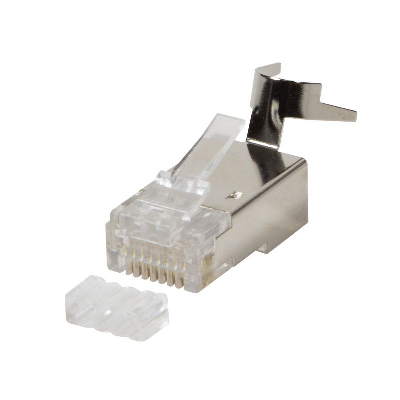 MANSON mufe RJ-45 LOGILINK pt. cablu UTP, FTP, SFTP, Cat6, RJ-45 (T), plastic, 50 buc,  MP0035O 