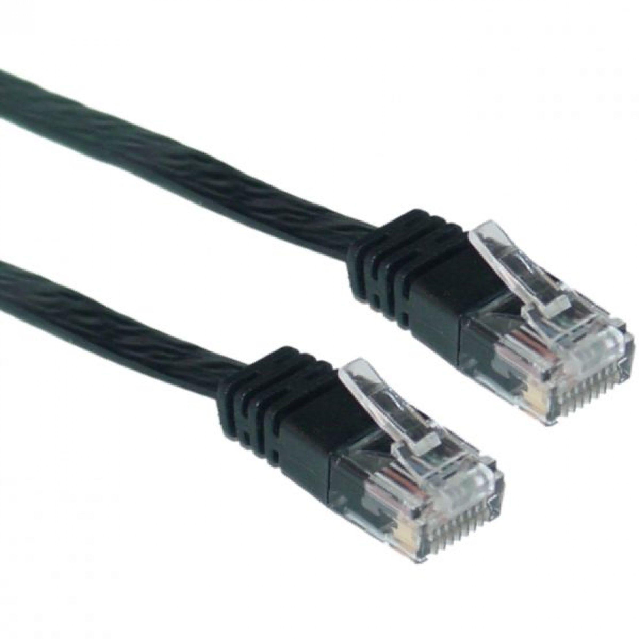 Spacer PATCH CORD UTP SPACER Cat5e, cupru-aluminiu, 1 m, negru, AWG26,  SP-PT-CAT5-1M-BK  (include TV 0.06 lei)