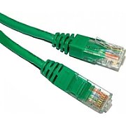 Spacer PATCH CORD UTP SPACER Cat5e, cupru-aluminiu, 2 m, verde, AWG26,  SP-PT-CAT5-2M-G  (include TV 0.06 lei)