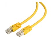 PATCH CORD FTP GEMBIRD Cat6, cupru-aluminiu, 1 m, galben, AWG26, ecranat  PP6-1M/Y  (include TV 0.06 lei)