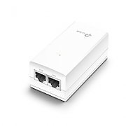 TP-Link, GB 24VDC PASSIVE POE ADAPTER, 2 x 10/100/1000Mbps RJ45 Port, auto MDI/MDIX, 1 x 100~240V / 50~60Hz AC Power Input Port. Power Supply- 12W (Max. 24VDC).