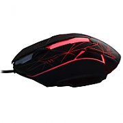 KIT gaming SPACER USB, tastatura RGB rainbow + mouse optic 7 culori, black,  SP-GK-01    (include TV 0.75 lei)