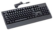 TASTATURA MECANICA SPACER USB, switch-uri mecanice albastre, 50 mil. apasari, 104 taste, anti-ghosting 26 taste, anti-spill, palm rest metalic, black,  SPKB-MK-01    (include TV 0.75 lei)